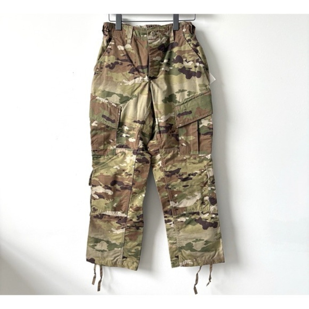 NWT‎ Cargo Pants Women 25 Camouflage Military Fatigues  Regular Short Outdoor
